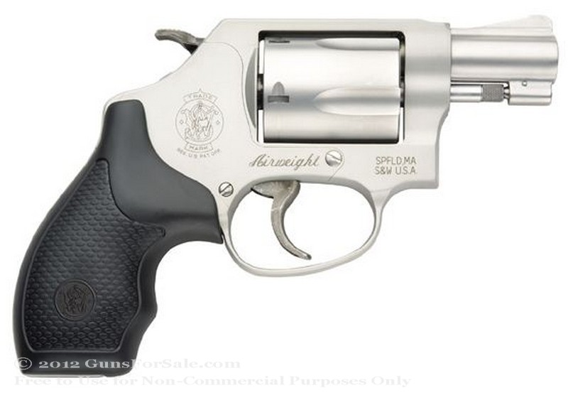 Smith & Wesson 637 Revolver - 38 Special +P - 5 Rd Capacity - Fixed Sights
