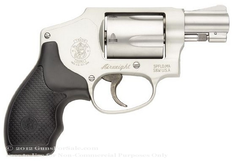 Smith & Wesson 642 Revolver - 38 Special +P - 1.875" Barrel - 5 Rd Capacity - Fixed Sights