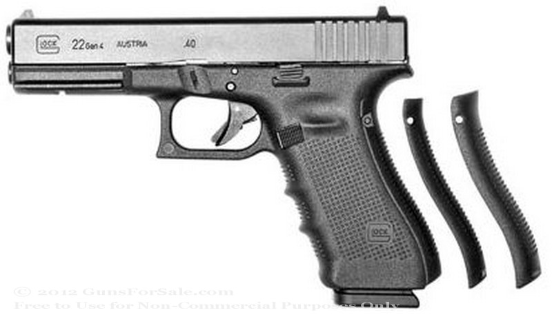 Glock 22 - Gen 4 - Full-Size 40 S&W - Black - 15 Rd Magazine - Fixed Sights